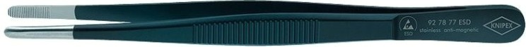 Пинцет KNIPEX 927877ESD для прецизионных работ [KN-927877ESD]