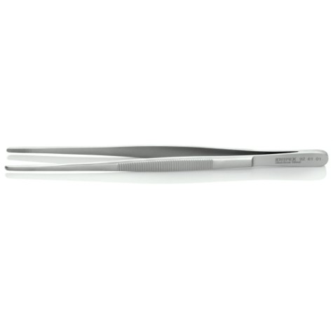 Пинцет KNIPEX KN-926101 универсальный, нерж, 200 мм, зазубренные прямые ту