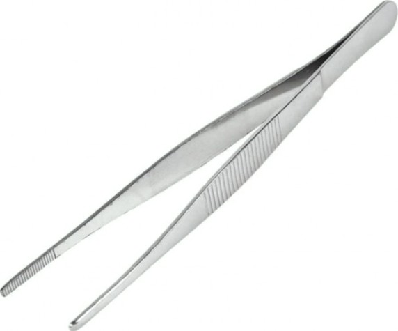 Пинцет REXANT 12-0366 прямой, рифленый 160 мм (блистер) Пинцет REXANT 12-0366 прямой, рифленый 160 мм (блистер)