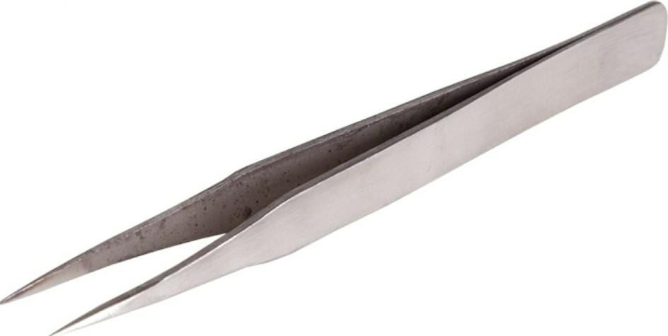 Пинцет REXANT 12-0370 прямой 120 мм Пинцет REXANT 12-0370 прямой 120 мм