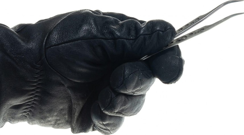 Пинцет REXANT Airy 120 мм изогнутый узкий (блистер) [12-0385]