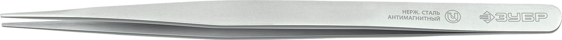 Пинцет ЗУБР 222113 антимагнитный 180 мм, прямой