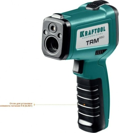 Пирометр KRAFTOOL TRM-550 инфракрасный, -50°с +550°с, [45705-550]