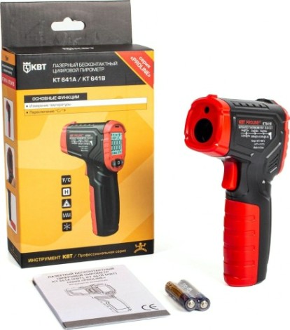 Пирометр КВТ KT 641B PROLINE бесконтактный цифровой [87245]