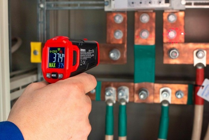 Пирометр КВТ KT650A kt "proline" бесконтактный цифровой [79137]