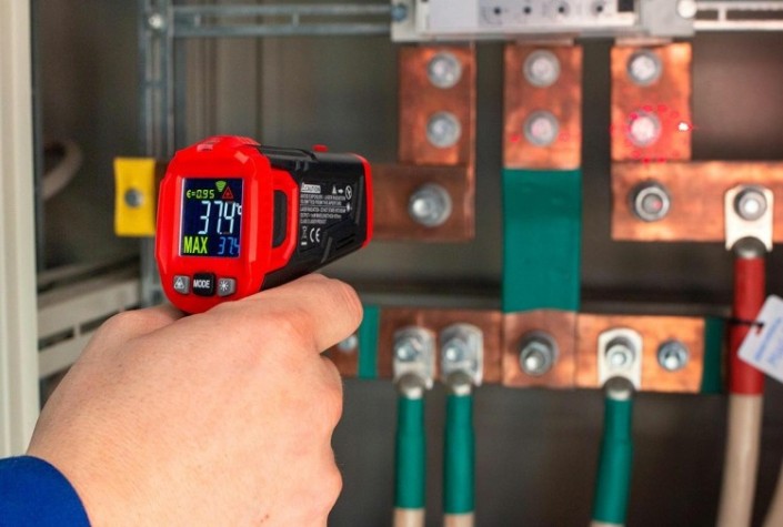 Пирометр КВТ KT650B kt "proline" бесконтактный цифровой [79138]