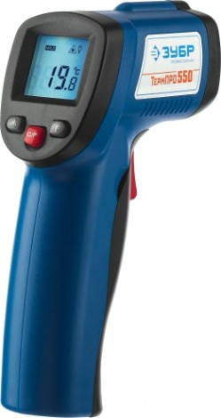 Пирометр ЗУБР Профессионал ТермПро-550 инфракрасный, -50°с +550°с [45723-550]