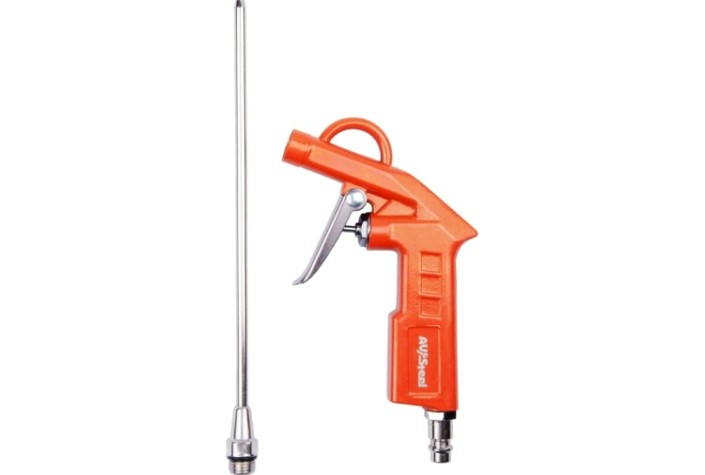 Пистолет AV Steel AV-700408 продувочный цельнометаллический 200мм [AV-700408]