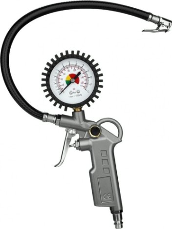 Пистолет DEKO DKTG01 для накачки шин с манометром [018-1126]