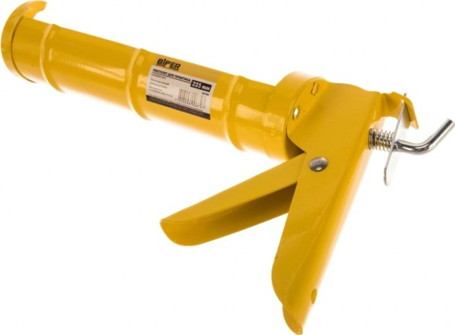 Пистолет для герметика Biber 60104 9'' полукорпусной [Тов-048214]
