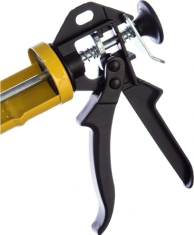 Пистолет для герметика Biber 60107 9'' полукорпусной усиленный [тов-048215]
