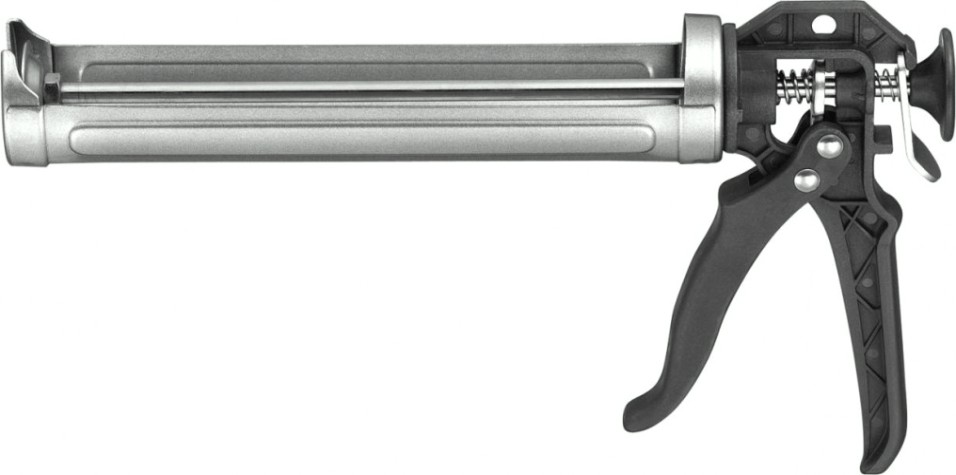 Пистолет для герметика МАСТАК 136-00001 шприц "скелетон"