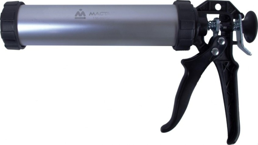 Пистолет для герметика МАСТАК 136-00002 шприц алюминиевый