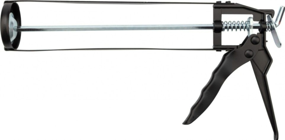 Пистолет для герметика REXANT Скелетный 310 мл, с фиксатором, шестигранный шток 7 мм [12-7201]