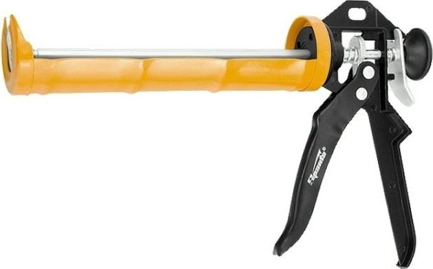 Пистолет для герметика Sparta 310 мл, "полуоткрытый" круглый шток 8 мм, heavy duty// [886325]