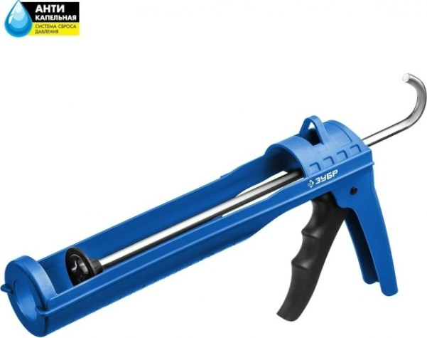 Пистолет для герметика ЗУБР ПРОФЕССИОНАЛ Эксперт 310 мл. [06627]