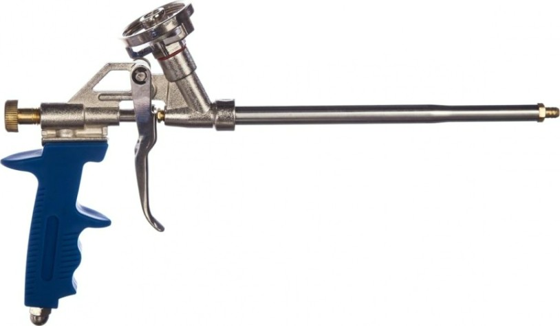 Пистолет для монтажной пены Кобальт 244-056 металлический корпус