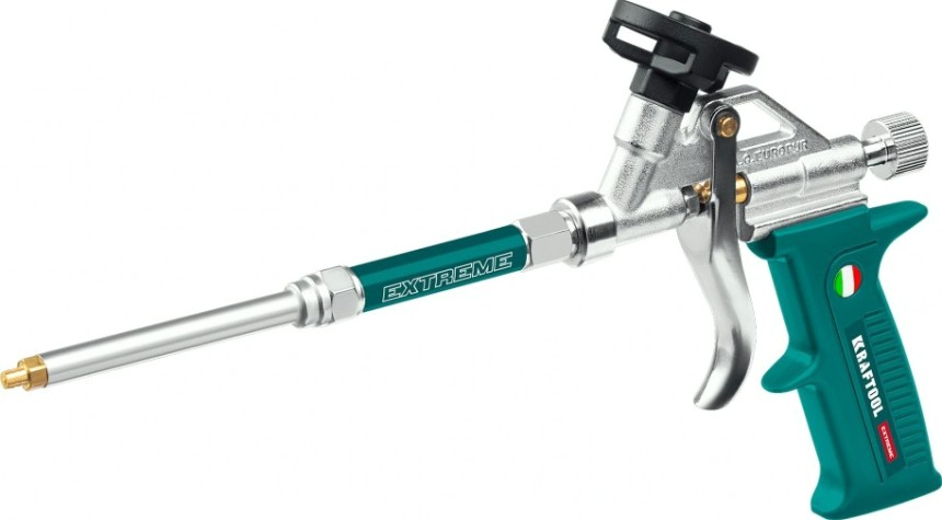 Пистолет для монтажной пены KRAFTOOL SUPERGUN 06800 полностью разборный, обслуживаемый [06800]