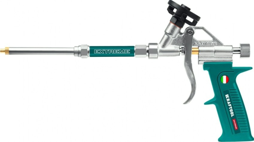 Пистолет для монтажной пены KRAFTOOL SUPERGUN 06800 полностью разборный, обслуживаемый [06800]