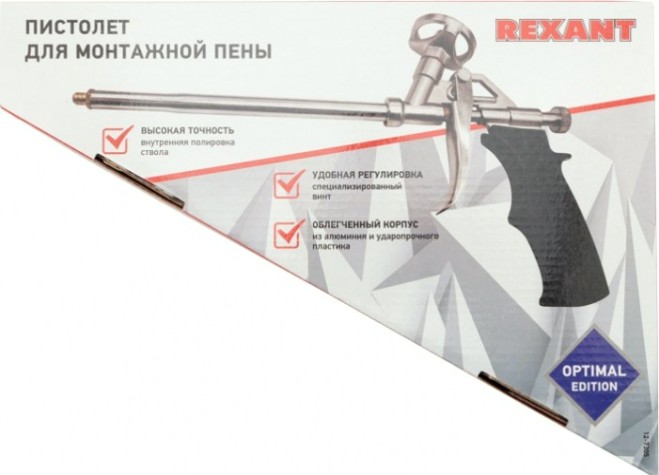 Пистолет для монтажной пены REXANT 12-7305