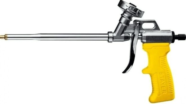 Пистолет для монтажной пены STAYER MASTER металлический корпус [06863_z02]