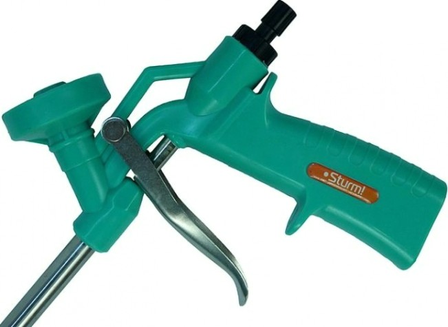 Пистолет для монтажной пены Sturm 1073-06-05 пластмассовый корпус