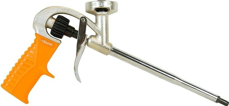 Пистолет для монтажной пены Sturm 1073-06-07 тефлон.покрытие иглы,регулировка рукой, profession Пистолет для монтажной пены Sturm 1073-06-07 тефлон.покрытие иглы,регулировка рукой, profession