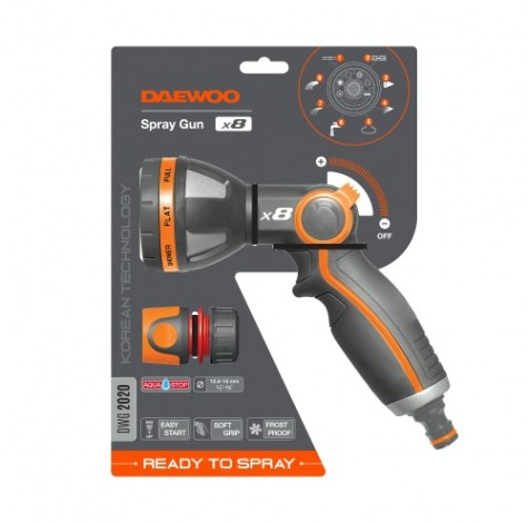 Пистолет для полива DAEWOO DWG 2020 Spray Gun x8 Пистолет для полива DAEWOO DWG 2020 Spray Gun x8