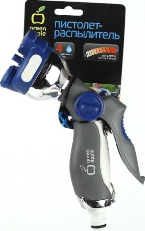 Пистолет для полива GREEN APPLE GWHM12-035 4 режима