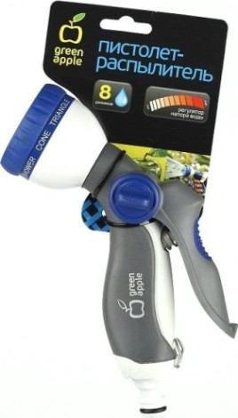 Пистолет для полива GREEN APPLE GWHM12-037 8 режимов