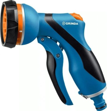 Пистолет для полива GRINDA F-7 proline 7 режимов, курок спереди, двухкомп. с регу [429120]