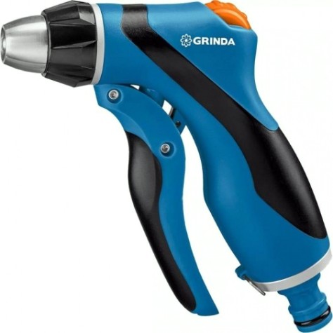Пистолет для полива GRINDA F-7 proline f-r плавная регулировка напора, курок спер [429121]