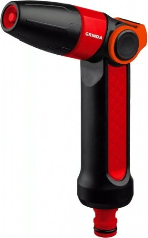 Пистолет для полива GRINDA N-R плавная регулировка, двухкомпонентный с регуляторо [8-427189]