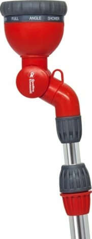 Пистолет для полива QUATTRO ELEMENTI 241-338 на телескопической штанге 90-120 см, 9-ти режимный