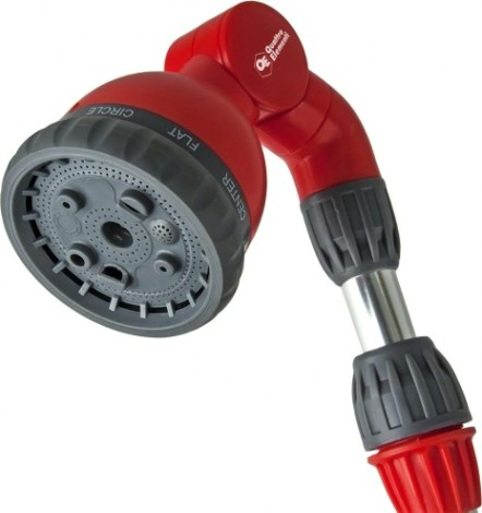 Пистолет для полива QUATTRO ELEMENTI 241-338 на телескопической штанге 90-120 см, 9-ти режимный