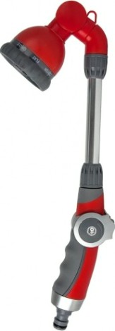 Пистолет для полива QUATTRO ELEMENTI 241-345 на длинной ручке, 9-ти режимный Пистолет для полива QUATTRO ELEMENTI 241-345 на длинной ручке, 9-ти режимный