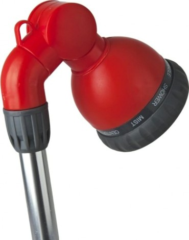 Пистолет для полива QUATTRO ELEMENTI 241-345 на длинной ручке, 9-ти режимный