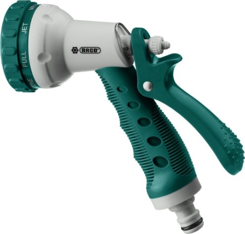 Пистолет для полива RACO 508C 8 режимов, пластиковый с TPR [4255-55/508C-18]