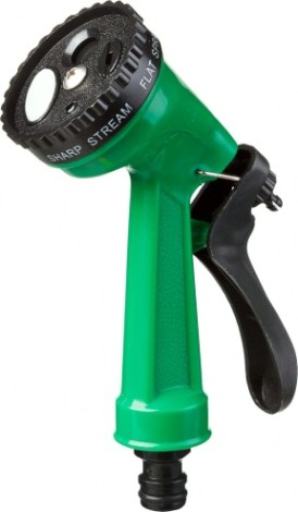 Пистолет для полива РОСТОК ПР-5 5 режимов, курок сзади, пластиковый [427367]