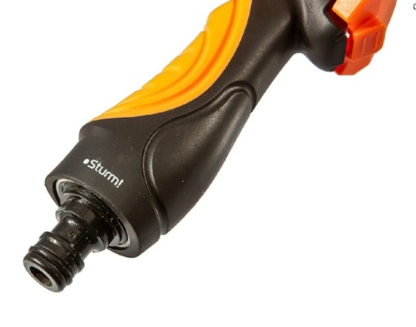 Пистолет для полива Sturm 3015-17-08Z 8 функций орошения, управ 1 рукой