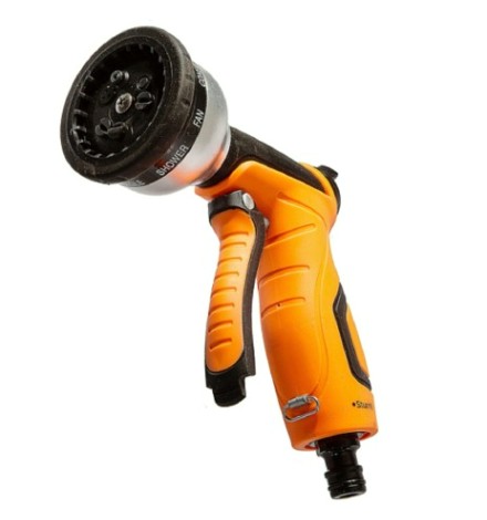 Пистолет для полива Sturm 3015-17-09ZF 9 режимов, форсун цинк, корп с резин покрыт