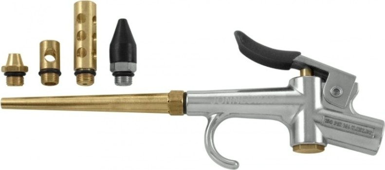 Пистолет JONNESWAY JAT-6904S продувочный с насадками, 5 предметов [049737]