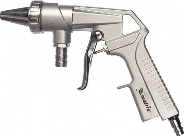 Пистолет MATRIX пескоструйный со шлангом 57328 [57328]