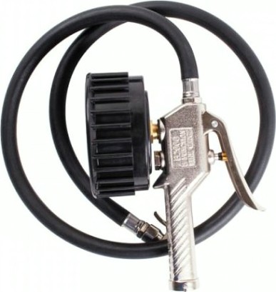 Пистолет MIGHTY SEVEN SB-710 для подкачки шин 15 бар, с манометром 100 мм Пистолет MIGHTY SEVEN SB-710 для подкачки шин 15 бар, с манометром 100 мм