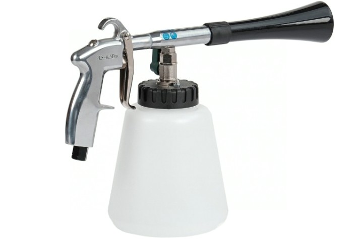 Пистолет моющий NORDBERG NP9006 с металлической вращающейся насадкой для химчистки [NP9006]