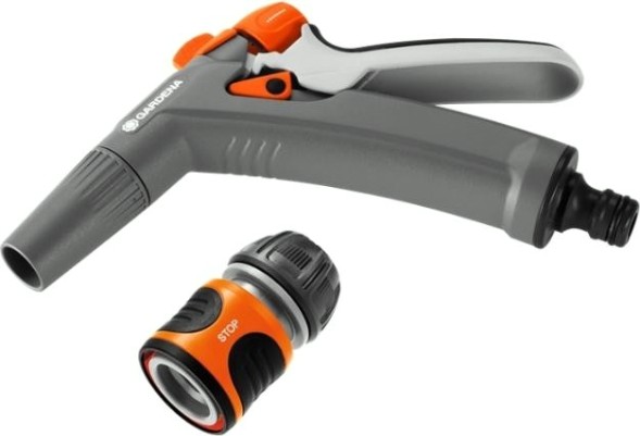 Пистолет-наконечник GARDENA для полива Classic + коннектор стандартный 1/2" 18341-32.000.00 [18341-32.000.00]