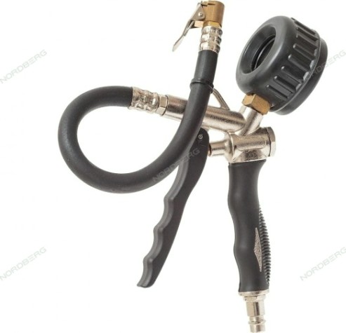 Пистолет NORDBERG Ti5 для подкачки колес с манометром 60 мм [ЦБ-00000038]