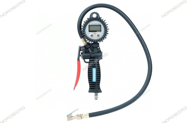 Пистолет NORDBERG Ti63 для подкачки колес с цифровым манометром [ЦБ-0007783]