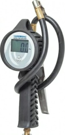 Пистолет NORDBERG Ti8D для подкачки колес, манометр цифровой Пистолет NORDBERG Ti8D для подкачки колес, манометр цифровой