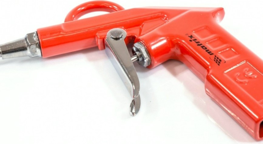 Пистолет пневматический MATRIX с удлиненным соплом, 135 мм 57332 [57332]